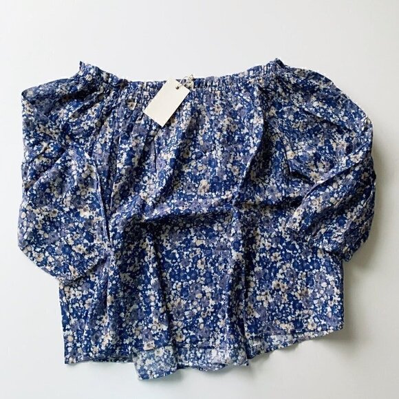 NEW Good Hart Women Canyon Floral Off-Shoulder Top , S Small - Picture 2 of 15